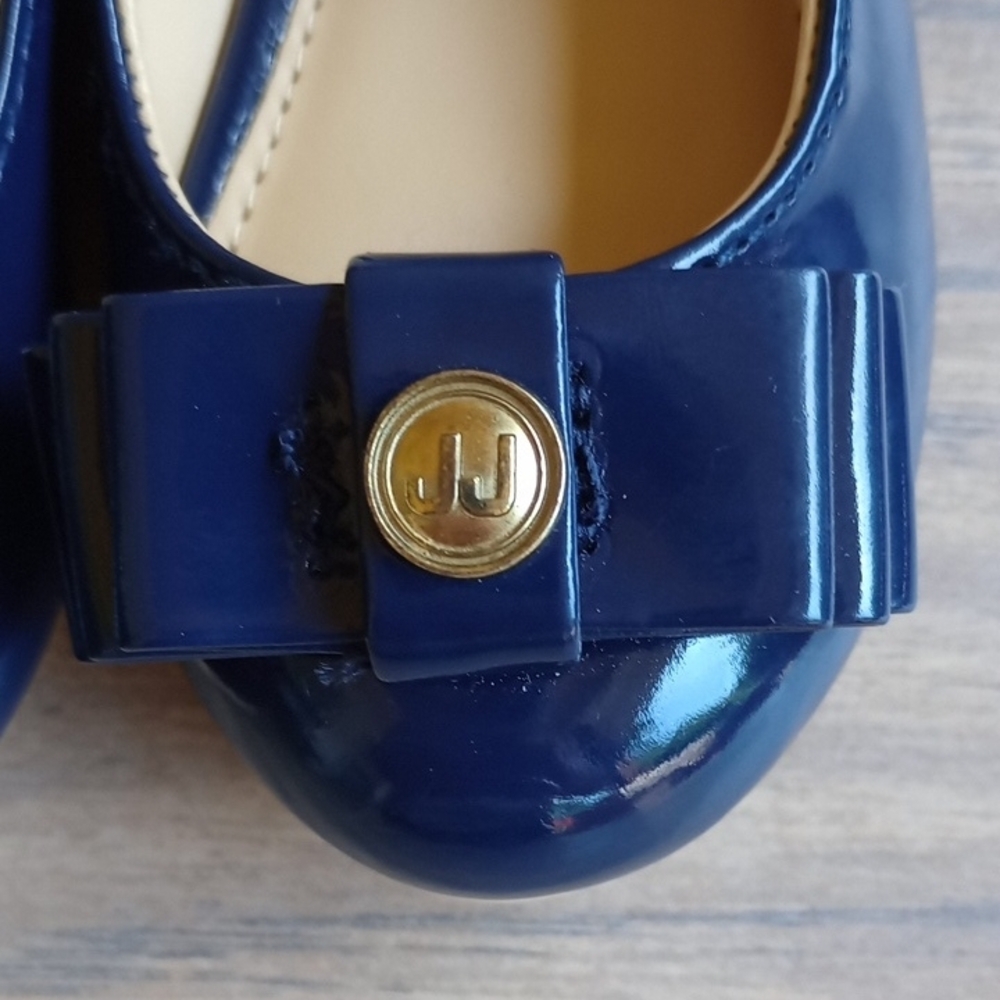 New  Never Used Janie and Jack Navy Baby Walker Shoes - Picture 5 of 10